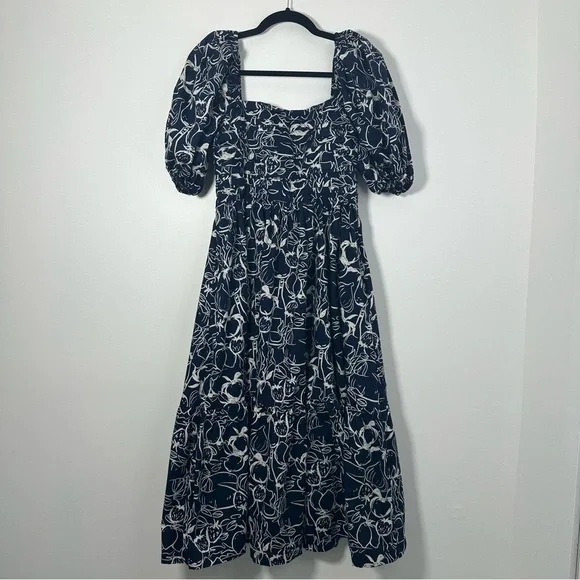 black short sleeve ruched midi dress Lucinda Cap Sleeve Ruched Midi Dress Black
